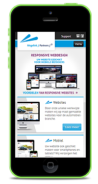 Mobiele websites voor automobielbranche
